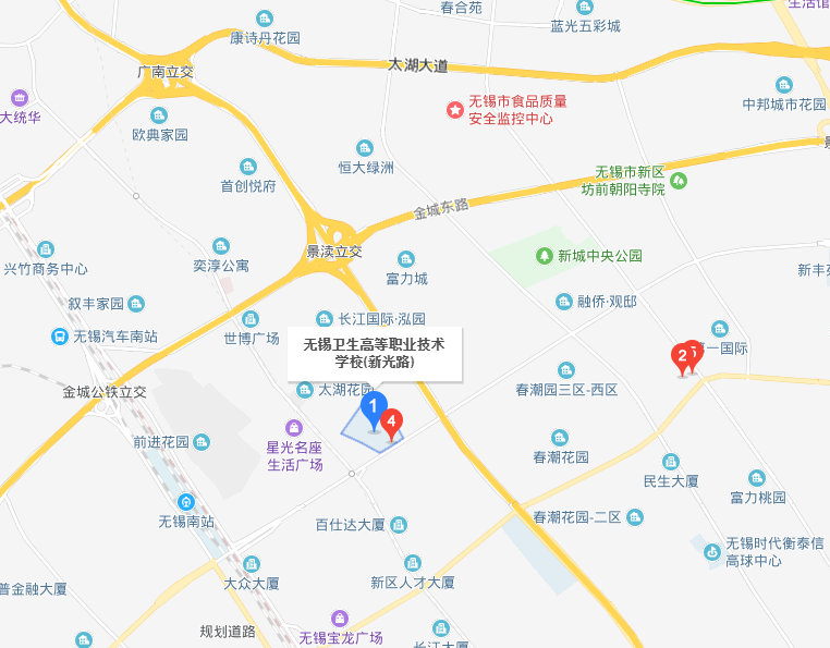 无锡卫生高等职业技术学校地址在哪里