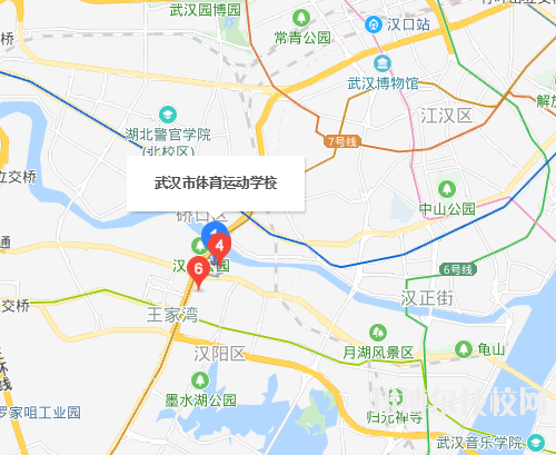 武汉体育运动学校地址在哪里