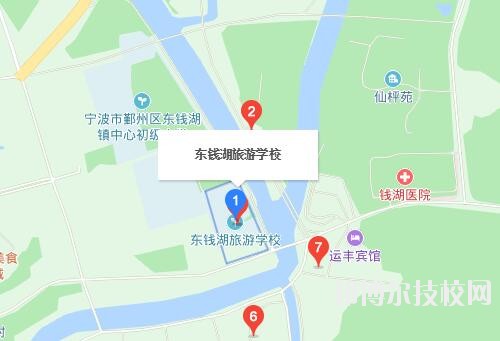 宁波东钱湖旅游学校地址在哪里