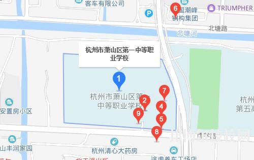 杭州萧山区第一中等职业学校地址在哪里