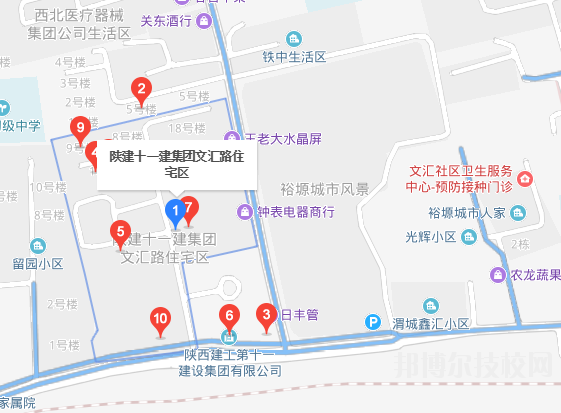 陕西咸阳纺织工业学校地址在哪里