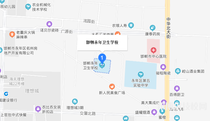 邯郸永年卫生学校地址在哪里