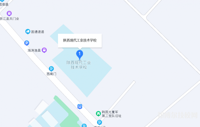 陕西现代工业技术学校地址在哪里