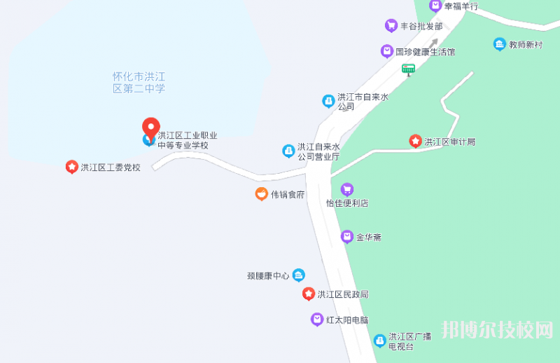 怀化洪江区工业职业中等专业学校2023年地址在哪里